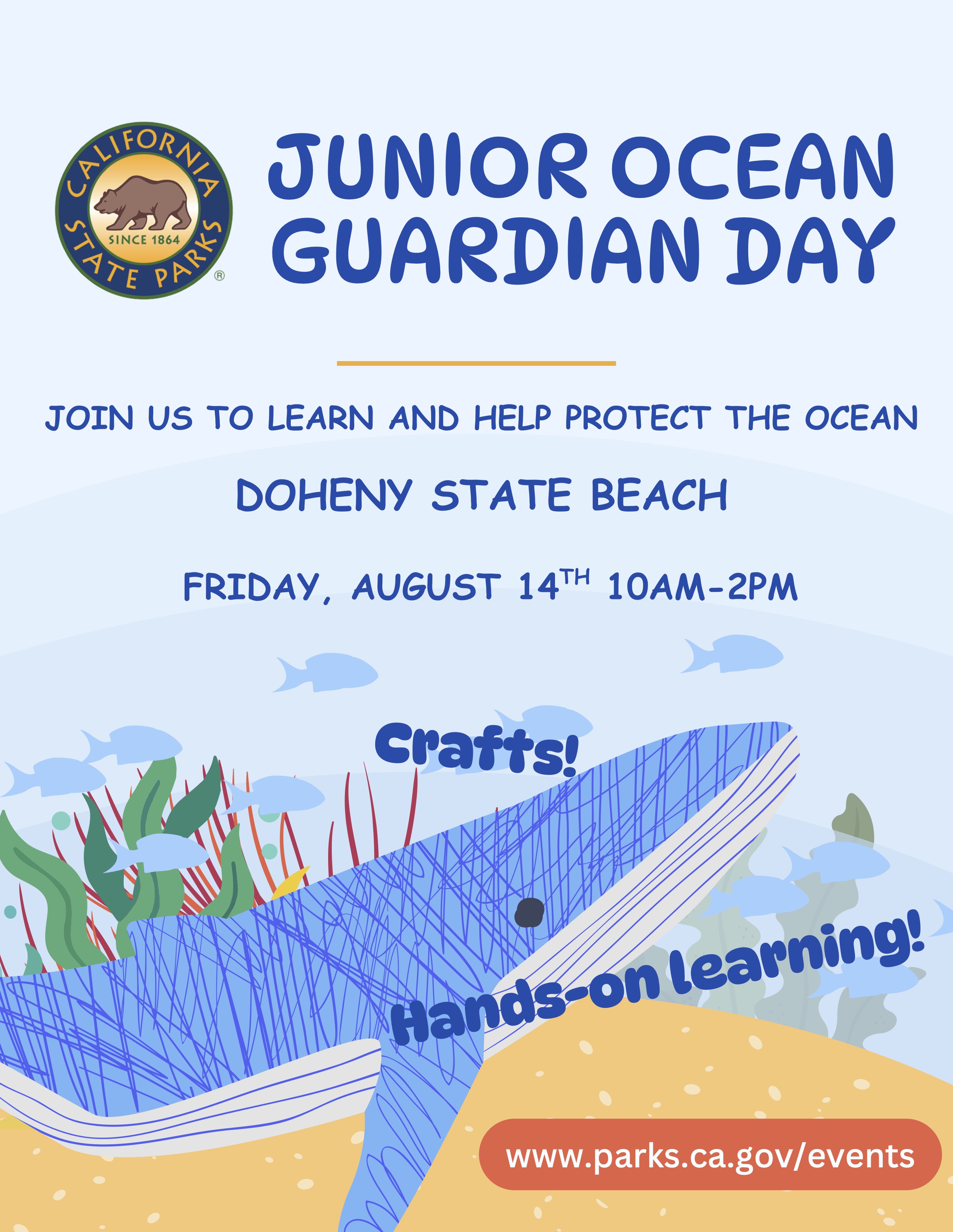 Doheny State Beach Ocean Guardian Day 2026 Flyer